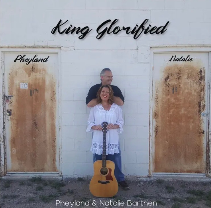 King Glorified — album art with Pheyland and Natalie